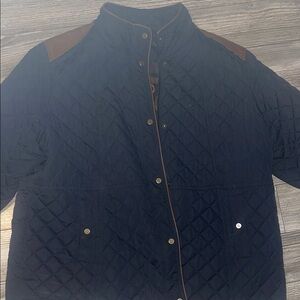 Lauren Ralph Lauren Black and Gold Equestrian jacket 🧥